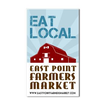 EPFM Eat Local 3x5 Sticker